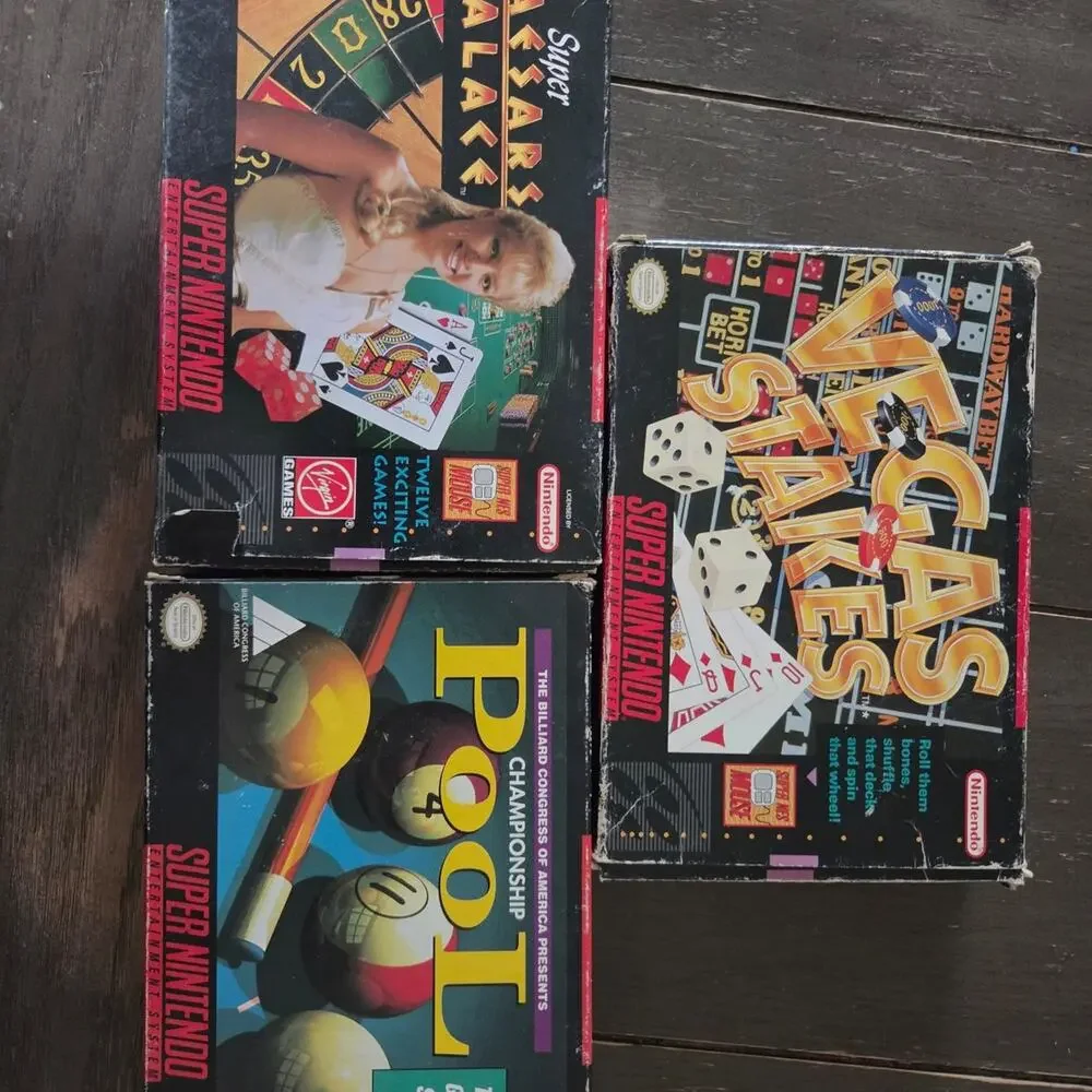 SNES Game lot CIB